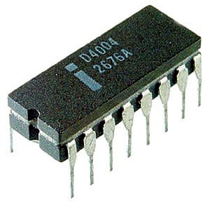 Il primo microprocessore della storia: l'Intel 4004