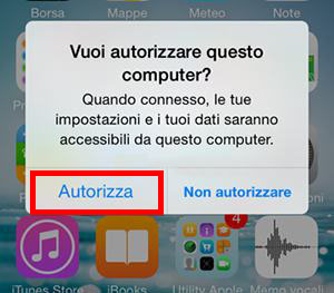 Aggiornamento software iOS