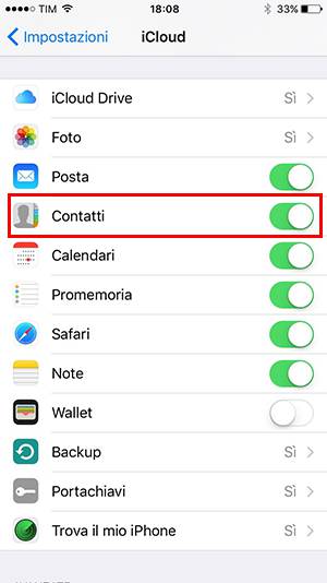 Aggiornamento software iOS