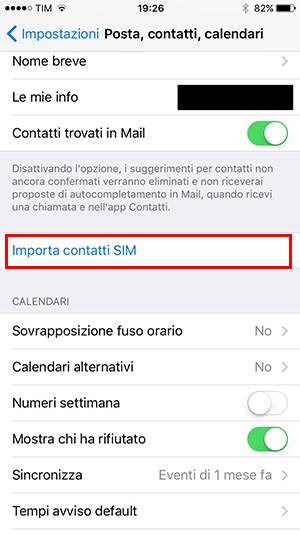 Aggiornamento software iOS