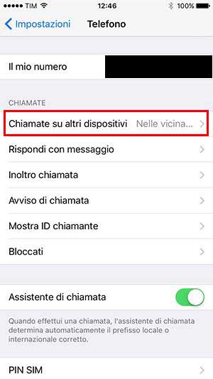 Aggiornamento software iOS