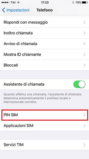 Aggiornamento software iOS