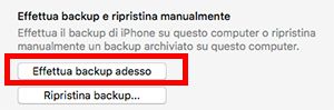 Aggiornamento software iOS