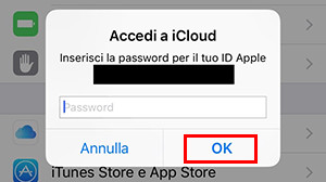 Aggiornamento software iOS