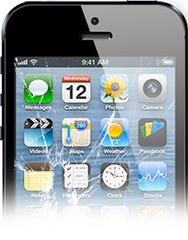 Cambia lo schermo rovinato del tuo iPhone 5! Chiama il 333.29.22.308!