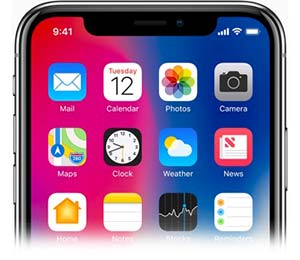 Lo schermo borderless di iPhone X