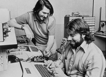 Steve Wozniak e Steve Jobs