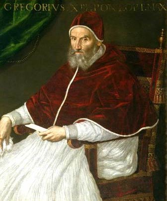 Papa Gregorio XIII ed il calendario gregoriano