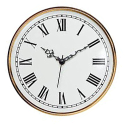 Un quadrante di orologio con ore ultramontane