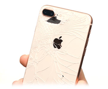 Cambia ora il vetro posteriore rotto del tuo iPhone 8 o iPhone X! Chiama il 333.22.29.308