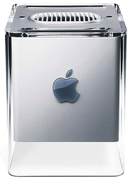Un Power Mac G4 Cube 